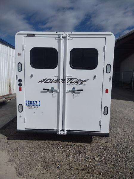 New 2026 Trails West Adventure 4 Horse Trailer
