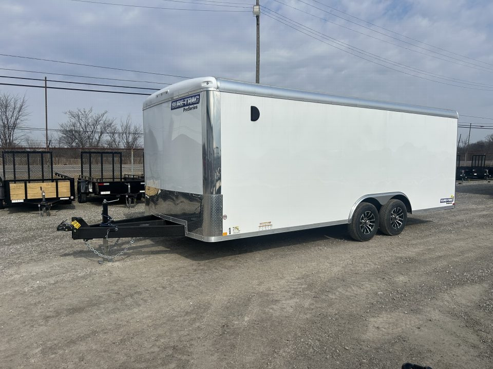 New 2026 Sure-Trac 8.5 x 20 10K Enclosed Landscape Pro Round Top Enclosed Trailer