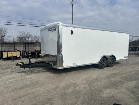 New 2026 Sure-Trac 8.5 x 20 10K Enclosed Landscape Pro Round Top Enclosed Trailer