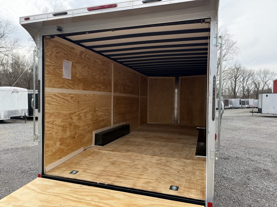 New 2026 Homesteader 8 x 20' UTV Trailer - 84" Interior - 9950# GVWR - Rear Spoiler Car / Racing Trailer