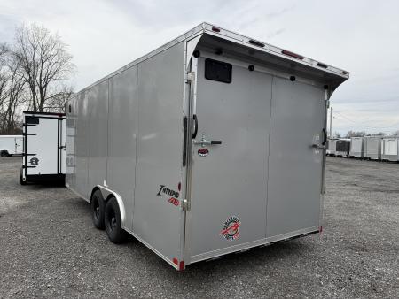 New 2026 Homesteader 8 x 20' UTV Trailer - 84" Interior - 9950# GVWR - Rear Spoiler Car / Racing Trailer