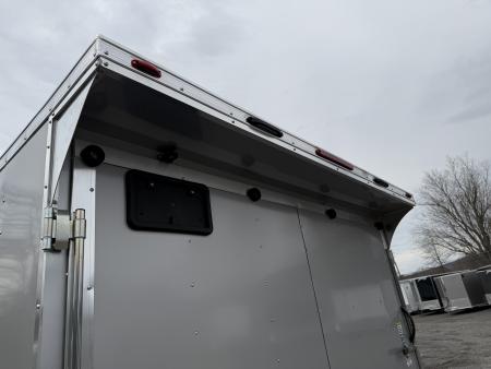 New 2026 Homesteader 8 x 20' UTV Trailer - 84" Interior - 9950# GVWR - Rear Spoiler Car / Racing Trailer