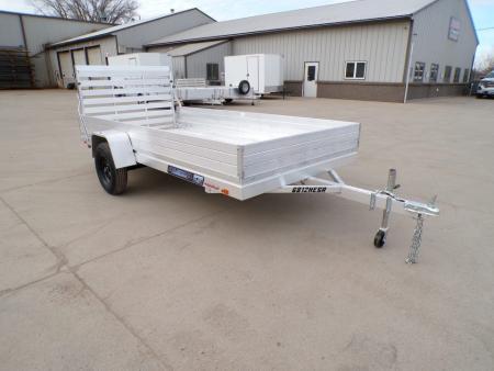 New *2027 Aluma 6812-H-ESA-S Utility Trailer