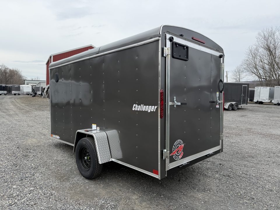 New 2026 Homesteader 6x12 Challenger Cargo - Ramp - Gray
