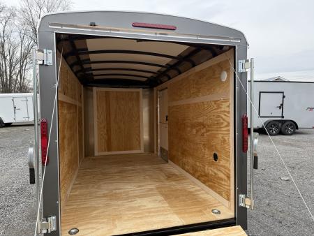 New 2026 Homesteader 6x12 Challenger Cargo - Ramp - Gray