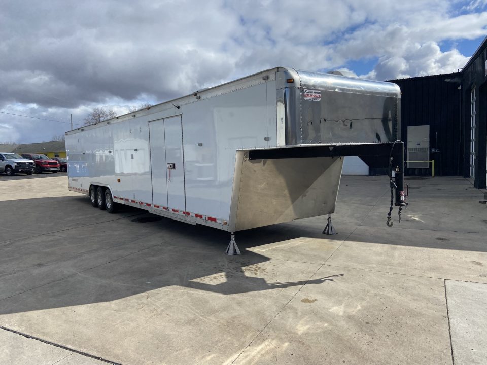 Used 2004 42FT Gold Rush Racing Trailer