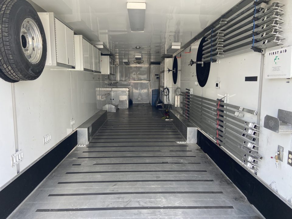 Used 2004 42FT Gold Rush Racing Trailer