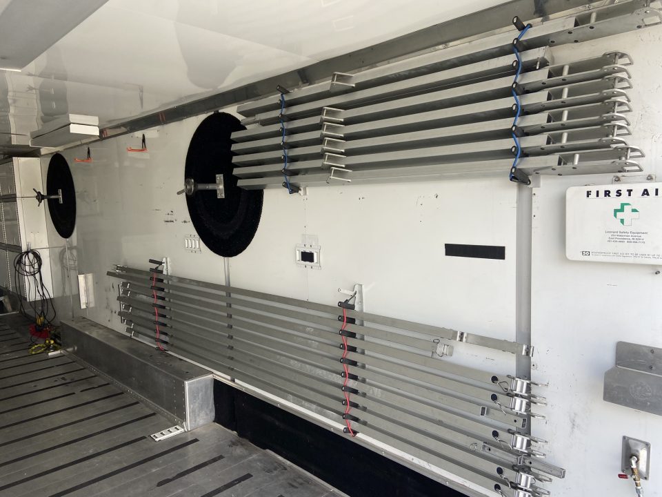 Used 2004 42FT Gold Rush Racing Trailer