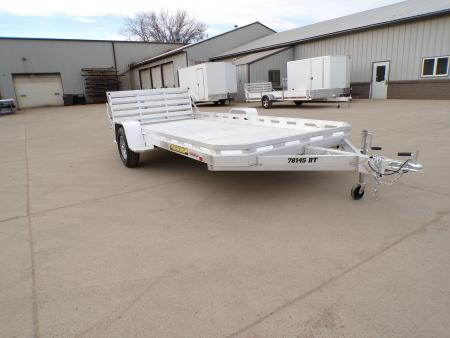 New *2027 Aluma 7814S-BT Utility Trailer