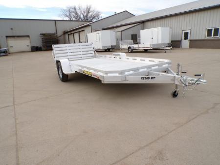 New *2027 Aluma 7814S-BT Utility Trailer