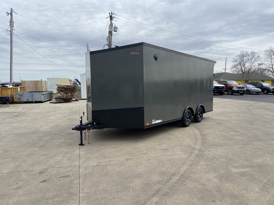 New United Trailers UJ 8.5X18 Enclosed Trailer