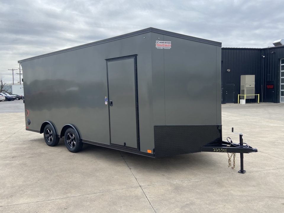 New United Trailers UJ 8.5X18 Enclosed Trailer