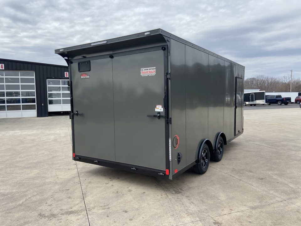 New United Trailers UJ 8.5X18 Enclosed Trailer