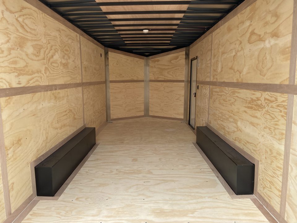 New United Trailers UJ 8.5X18 Enclosed Trailer