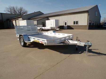 New *2027 Aluma 7712H-S-BT Utility Trailer