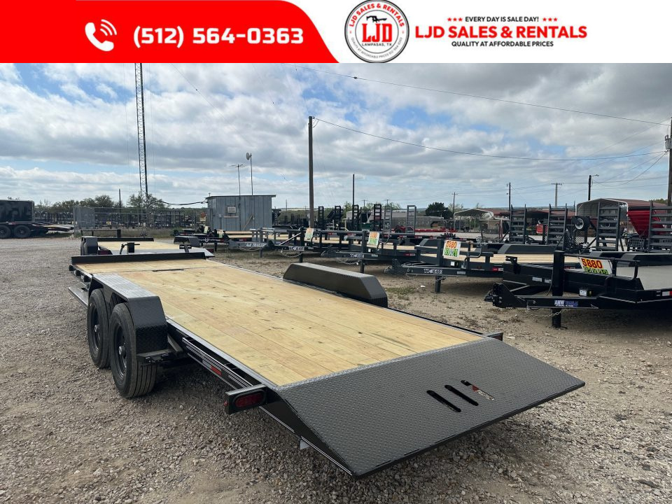 New 2026 AMW - Tilt / Equipment Trailer 83" X 22' - Heavy Duty - 16K GVWR