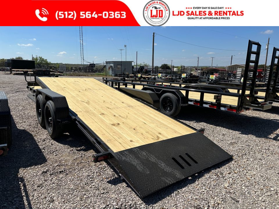 New 2026 AMW - Tilt / Equipment Trailer 22' - Heavy Duty - 14K GVWR