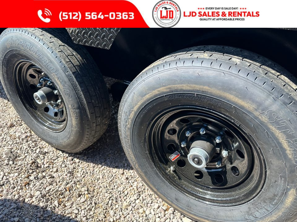 New 2026 AMW - Tilt / Equipment Trailer 22' - Heavy Duty - 14K GVWR