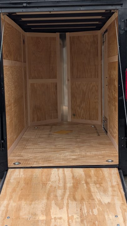 New 2026 Homesteader 5x10 Intrepid V-Nose Cargo Trailer w/ Ramp