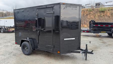 New 2026 Homesteader 5x10 Intrepid V-Nose Cargo Trailer w/ Ramp