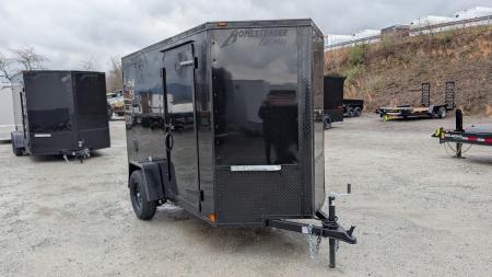 New 2026 Homesteader 5x10 Intrepid V-Nose Cargo Trailer w/ Ramp