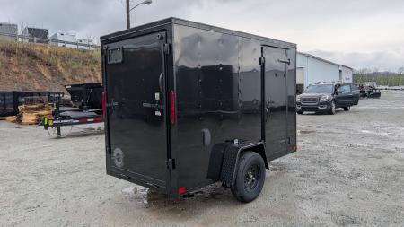 New 2026 Homesteader 5x10 Intrepid V-Nose Cargo Trailer w/ Ramp