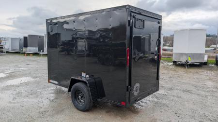 New 2026 Homesteader 5x10 Intrepid V-Nose Cargo Trailer w/ Ramp