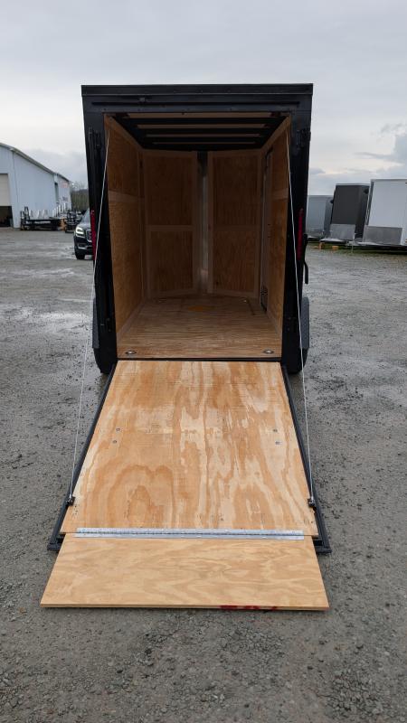 New 2026 Homesteader 5x10 Intrepid V-Nose Cargo Trailer w/ Ramp