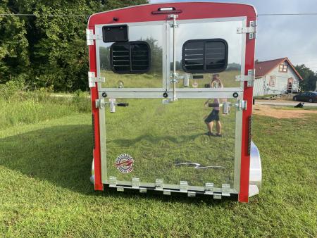 New Homesteader 214FB 2 Horse Direct Load Warmblood Horse Trailer