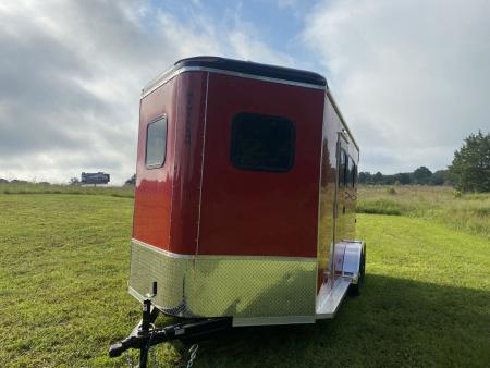 New Homesteader 214FB 2 Horse Direct Load Warmblood Horse Trailer