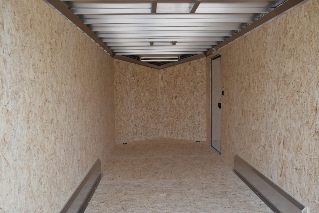 New ATC 7.5x16 STO 400 ALUMINUM CARGO TRAILER w/ BLACK TRIM PACKAGE
