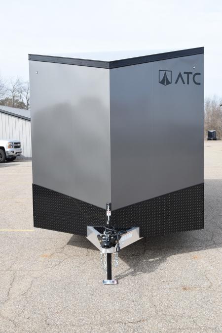 New ATC 7.5x16 STO 400 ALUMINUM CARGO TRAILER w/ BLACK TRIM PACKAGE