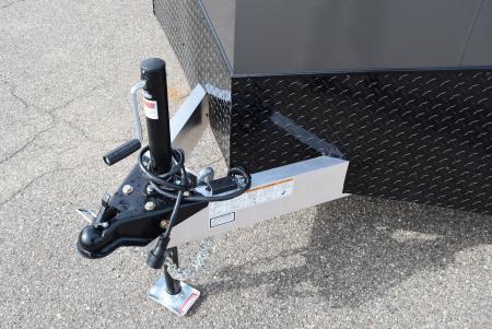 New ATC 7.5x16 STO 400 ALUMINUM CARGO TRAILER w/ BLACK TRIM PACKAGE