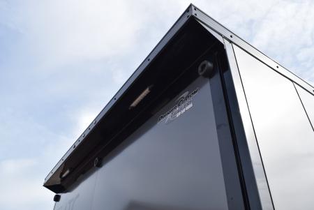 New ATC 7.5x16 STO 400 ALUMINUM CARGO TRAILER w/ BLACK TRIM PACKAGE