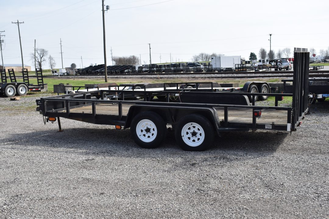 Used 2016 Lone Wolf Trailers 83X16 Utility Trailer