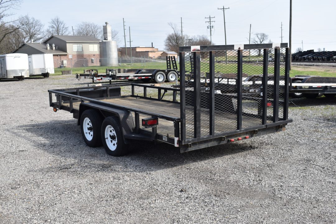 Used 2016 Lone Wolf Trailers 83X16 Utility Trailer