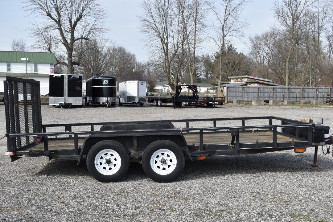 Used 2016 Lone Wolf Trailers 83X16 Utility Trailer