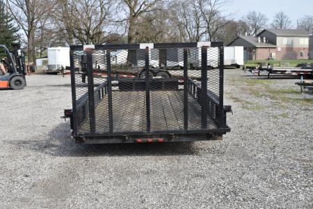 Used 2016 Lone Wolf Trailers 83X16 Utility Trailer