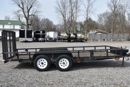 Used 2016 Lone Wolf Trailers 83X16 Utility Trailer