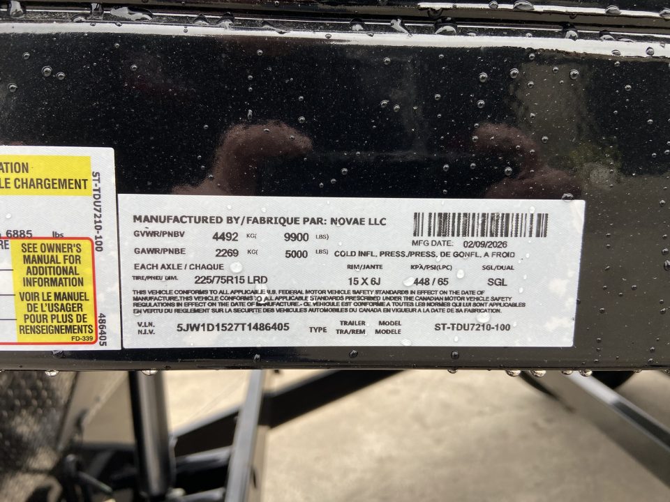 New Sure-Trac 6X10 SD LP TELE DUMP