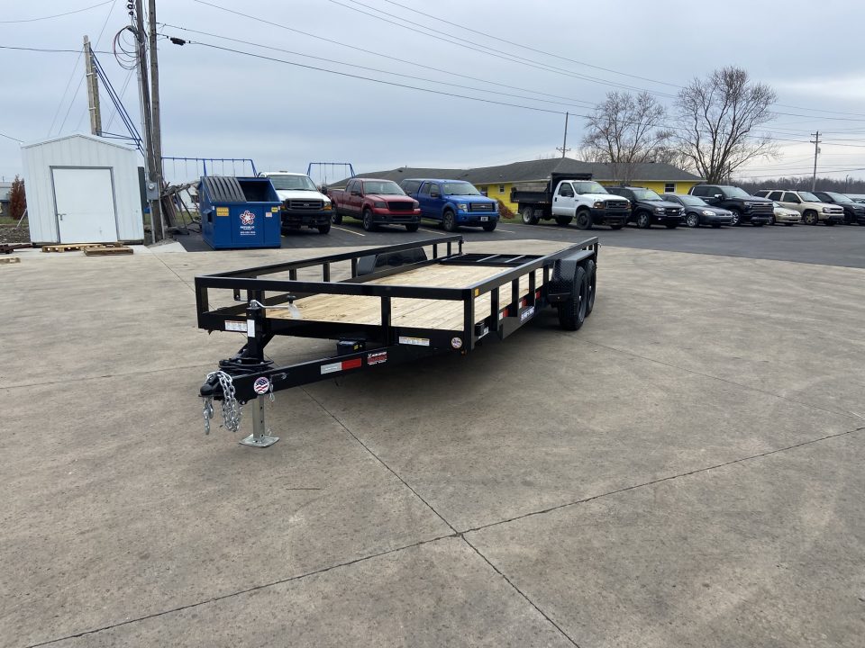 New Sure-Trac 7X20 TUBE TOP Utility Trailer
