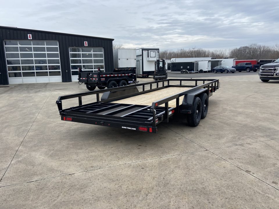 New Sure-Trac 7X20 TUBE TOP Utility Trailer