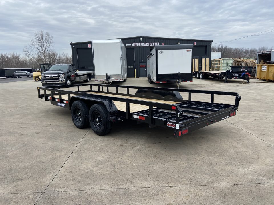 New Sure-Trac 7X20 TUBE TOP Utility Trailer