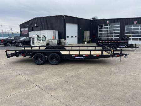 New Sure-Trac 7X20 TUBE TOP Utility Trailer
