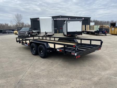 New Sure-Trac 7X20 TUBE TOP Utility Trailer