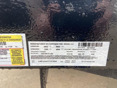 New Sure-Trac 7X20 TUBE TOP Utility Trailer