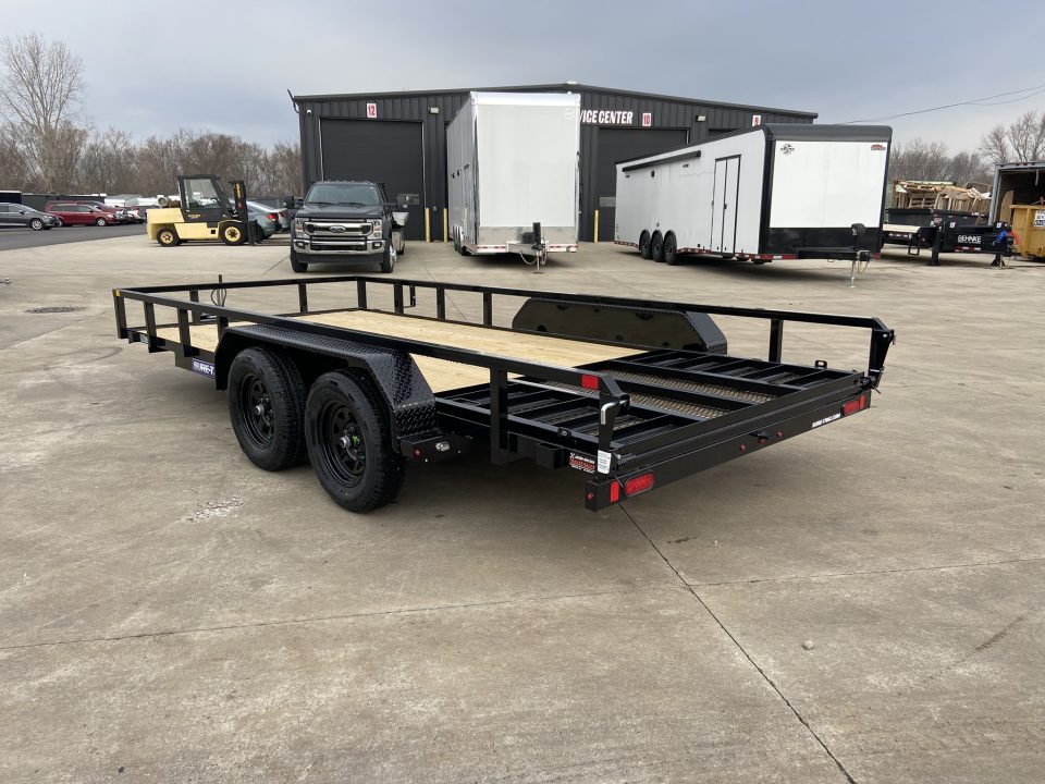 New Sure-Trac 7X16 TUBE TOP Utility Trailer