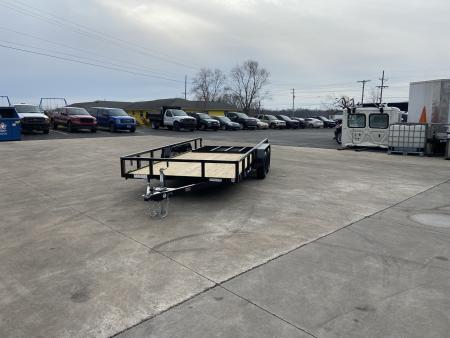 New Sure-Trac 7X16 TUBE TOP Utility Trailer