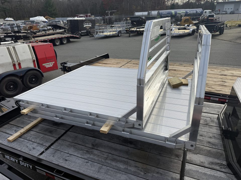 New 2026 Mission 84"X102" Aluminum Truck Bed / Fits Sgl Rear Whl 8' Pickups
