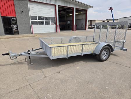 New 2026 S&W Welding 80x12 Mesh Side 3.5K Utility Trailer